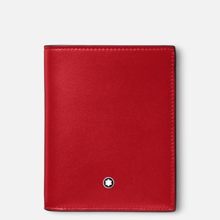 PORTAFOGLIO 6 SCOMPARTI ROSSO DONNA MONTBLANC MEISTERSTUCK 129679 MONTBLANC