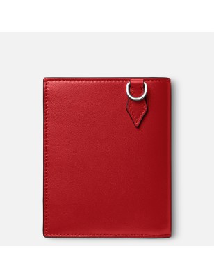 PORTAFOGLIO 6 SCOMPARTI ROSSO DONNA MONTBLANC MEISTERSTUCK 129679 MONTBLANC