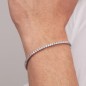 BRACCIALE TENNIS ZIRCONI BIANCHI UOMO MORELLATO 