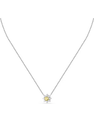 COLLANA TESORI FIORE GIALLO E BIANCO DONNA MORELLATO  SAIW185 MORELLATO