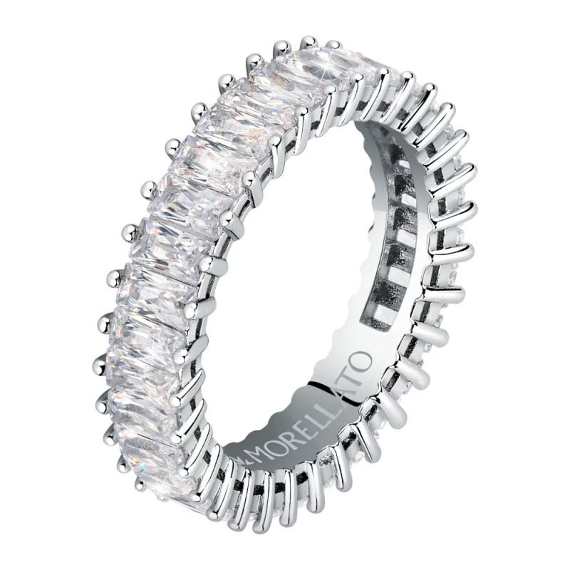 ANELLO BAGUETTE CON ZIRCONI MIS.12 DONNA MORELLATO 