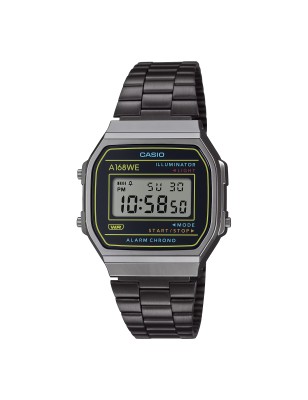 OROLOGIO ICONIC DIGITAL UOMO-DONNA CASIO VINTAGE A168WEHB-1AEF CASIO