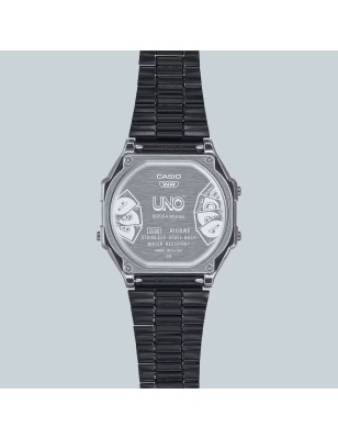 OROLOGIO EDIZIONE SPECIALE UNO™ UOMO-DONNA CASIO VINTAGE A168WEUC-1AER CASIO