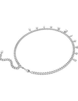 COLLANA BIANCA TAGLIO MISTO DONNA SWAROVSKI DEXTERA 5671183 SWAROVSKI