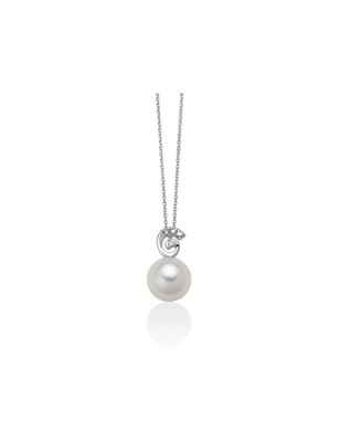 COLLANA PERLA DIAMANTE DONNA MILUNA LE PERLE PCL6246X MILUNA