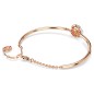 BRACCIALE RIGIDO DEXTERA ORO ROSA DONNA SWAROVSKI 