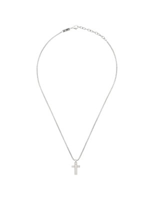 COLLANA ACCIAIO TAG AND CROSS UOMO BREIL  TJ3228 BREIL