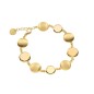 BRACCIALE SAPONETTE E PASTE VITREE CHAMPAGNE AQUAFORTE