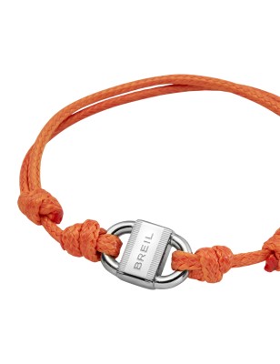 BRACCIALE B LOCK CORDINO ARANCIONE UOMO BREIL  TJ3630 BREIL