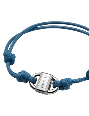 BRACCIALE B LOCK CORDINO AZZURRO UOMO BREIL 