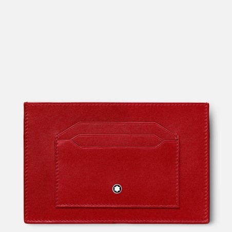 PORTA CARTE CREDITO ROSSO MONTBLANC MEISTERSTUCK 129909 MONTBLANC