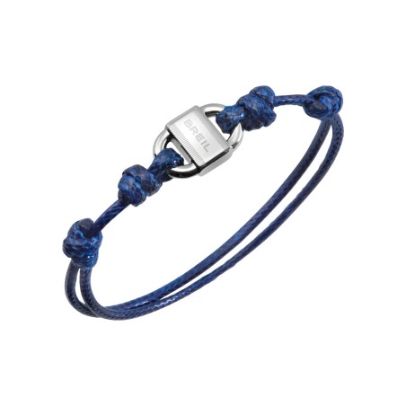 BRACCIALE B LOCK CORDINO BLU UOMO BREIL  TJ3628 BREIL