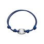 BRACCIALE B LOCK CORDINO BLU UOMO BREIL 