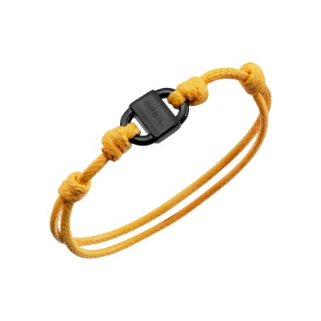 BRACCIALE B LOCK CORDINO GIALLO UOMO BREIL  TJ3627 BREIL