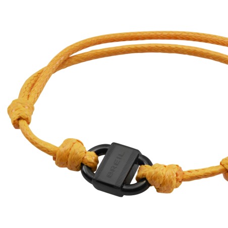 BRACCIALE B LOCK CORDINO GIALLO UOMO BREIL 