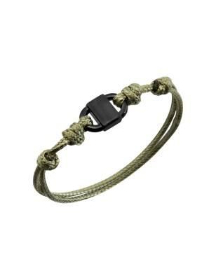 BRACCIALE B LOCK CORDINO VERDE UOMO BREIL 