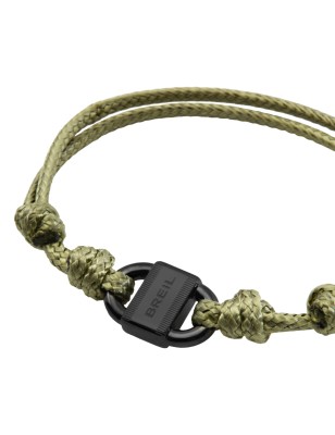 BRACCIALE B LOCK CORDINO VERDE UOMO BREIL  TJ3626 BREIL