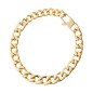 BRACCIALE BLOCK CHAINS IN ACCIAIO IP GOLD UOMO BREIL 