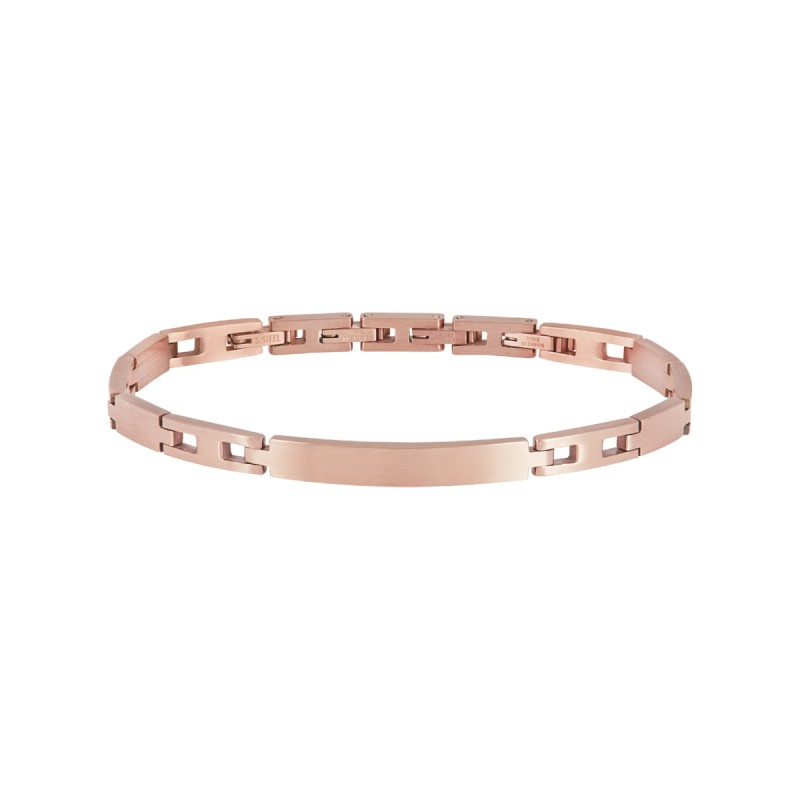 BRACCIALE LANE IN ACCIAIO IP ROSE UOMO BREIL 