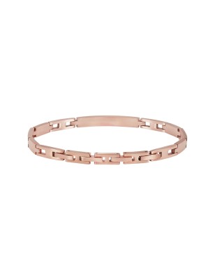 BRACCIALE LANE IN ACCIAIO IP ROSE UOMO BREIL  TJ3427 BREIL