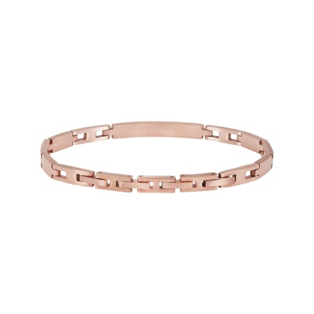 BRACCIALE LANE IN ACCIAIO IP ROSE UOMO BREIL 