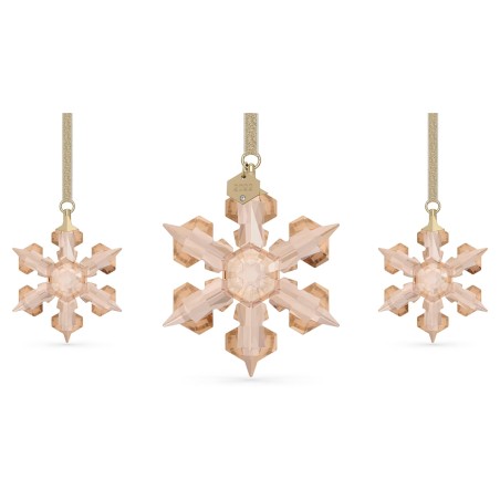 DECORAZIONE 2022 SET STELLE NATALE ROSE SWAROVSKI 5634890 SWAROVSKI