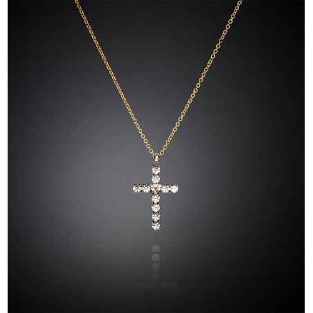 COLLANA CROCE DONNA CHIARA FERRAGNI BOLD CROSS J19AWC11 CHIARA FERRAGNI