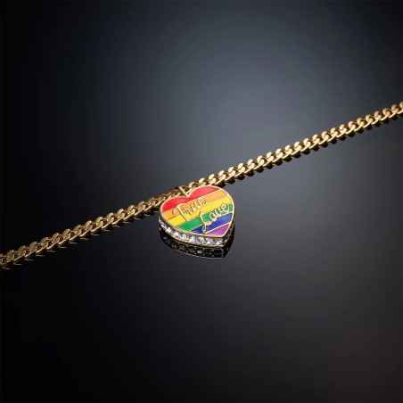 BRACCIALE MULTICOLORE CHIARA FERRAGNI LOVE PARADE