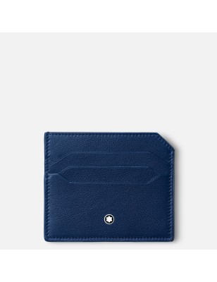 PORTA CARTE DI CREDITO BLU MONTBLANC MEISTERSTUCK