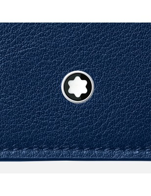 PORTA CARTE DI CREDITO BLU MONTBLANC MEISTERSTUCK 130060 MONTBLANC