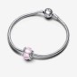 CHARM VETRO DI MURANO ROSA CERCHI DONNA PANDORA 