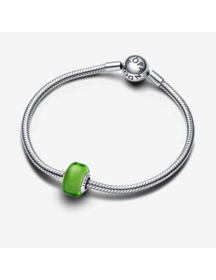 CHARM MINI VETRO MURANO VERDE DONNA PANDORA 