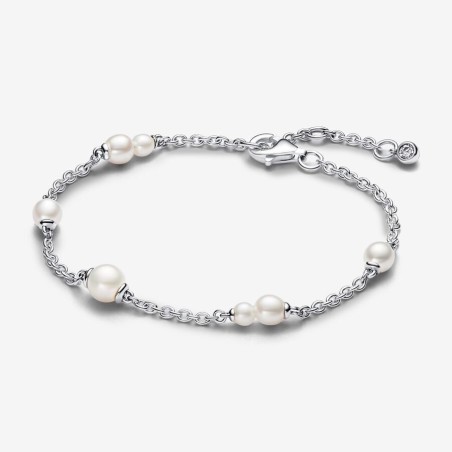 BRACCIALE CATENA PERLE ACQUA DOLCE 18CM DONNA PANDORA  593172C01-18 PANDORA