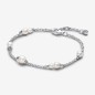 BRACCIALE CATENA PERLE ACQUA DOLCE 18CM DONNA PANDORA 