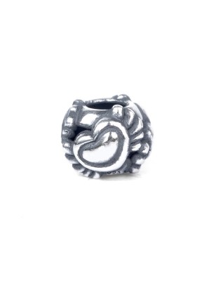 BEAD CUORE ALATO DONNA TROLLBEADS  TAGBE-30174 TROLLBEADS