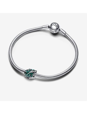 CHARM FOGLIA MONSTERA GLITTERATA DONNA PANDORA  793332C01 PANDORA