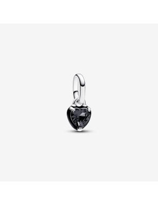 CHARM MINI PENDENTE BLACK CHAKRA CUORE PANDORA ME 793042C01 PANDORA