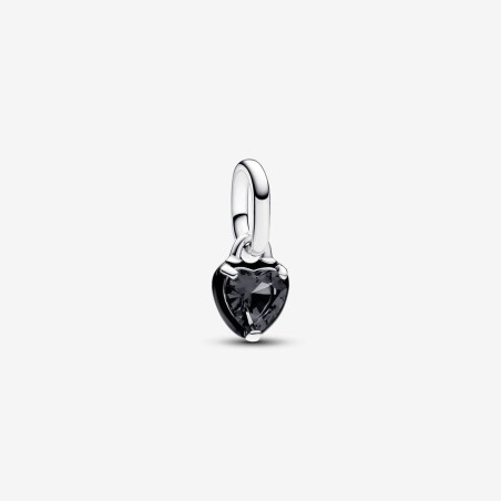 CHARM MINI PENDENTE BLACK CHAKRA CUORE PANDORA ME 793042C01 PANDORA