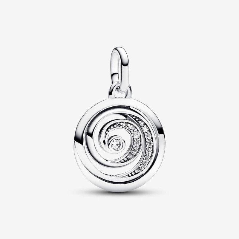 CHARM MEDALLION SPIRAL DONNA PANDORA ME