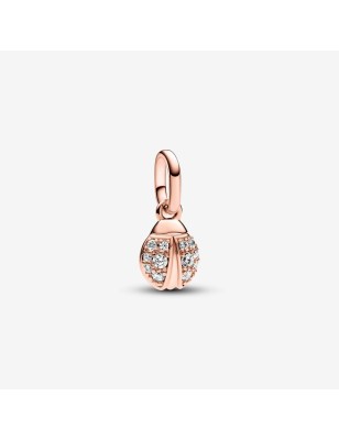 CHARM MINI COCCINELLA PVD ORO ROSA DONNA PANDORA ME