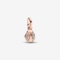 CHARM MINI COCCINELLA PVD ORO ROSA DONNA PANDORA ME