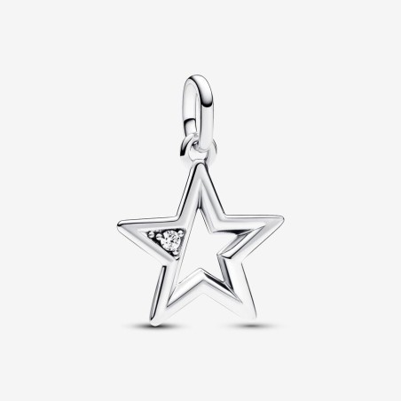 CHARM MEDALLION STAR DONNA PANDORA ME 793032C01 PANDORA