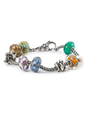 BEAD SCINTILLE DI FELICITÀ DONNA TROLLBEADS  TGLBE-30093 TROLLBEADS