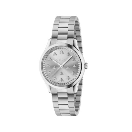 OROLOGIO CON API 32MM ARGENTO DONNA GUCCI G-TIMELESS YA1265031 GUCCI