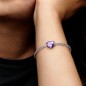 CHARM CUORE METALLICO VIOLA DONNA PANDORA 