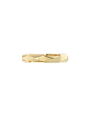 ANELLO ORO GIALLO MISURA 13 DONNA GUCCI LINK TO LOVE YBC662177001013 GUCCI