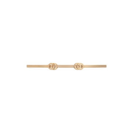 BRACCIALE RIGIDO IN ORO ROSA DONNA GUCCI GG RUNNING