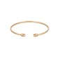 BRACCIALE RIGIDO IN ORO ROSA DONNA GUCCI GG RUNNING