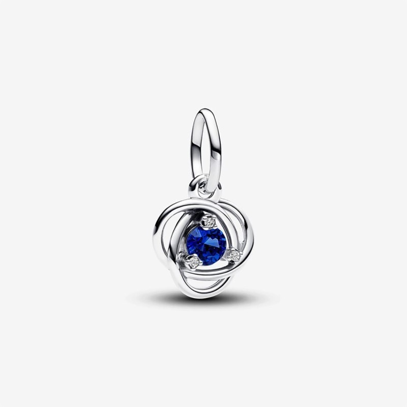 CHARM PENDENTE CERCHIO ETERNO BLU SETTEMBRE PANDORA