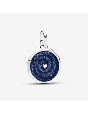 CHARM MEDALLION GALAXY HEART DONNA PANDORA ME 793040C01 PANDORA